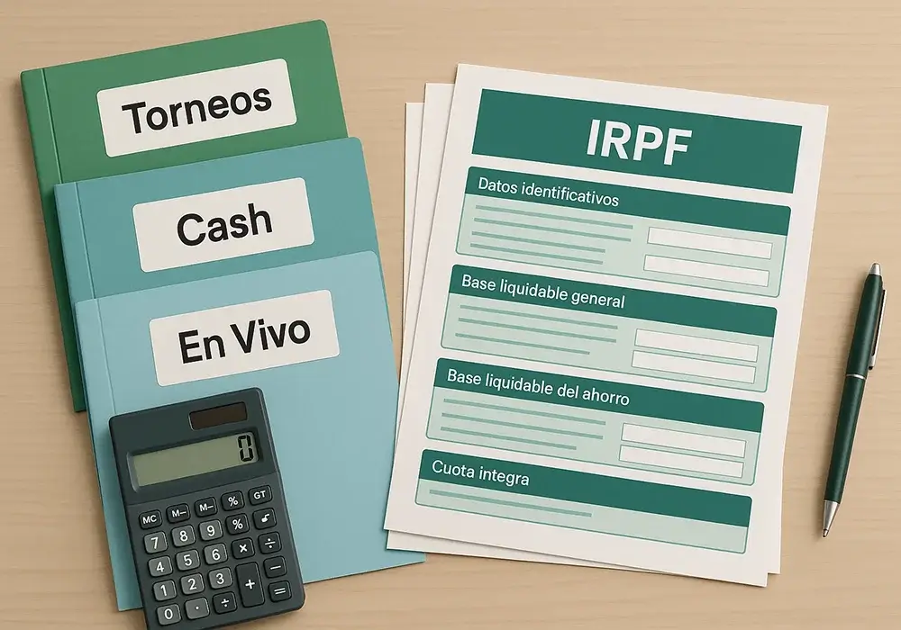 Declaración de la renta paso a paso para jugadores de póker - Casillas 282 y 287