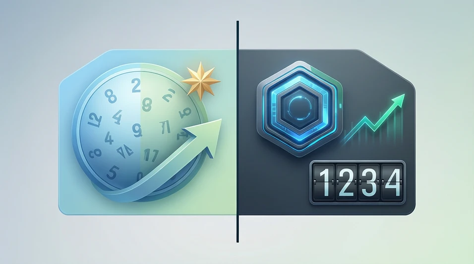 Dos columnas comparativas representando diferentes regímenes fiscales