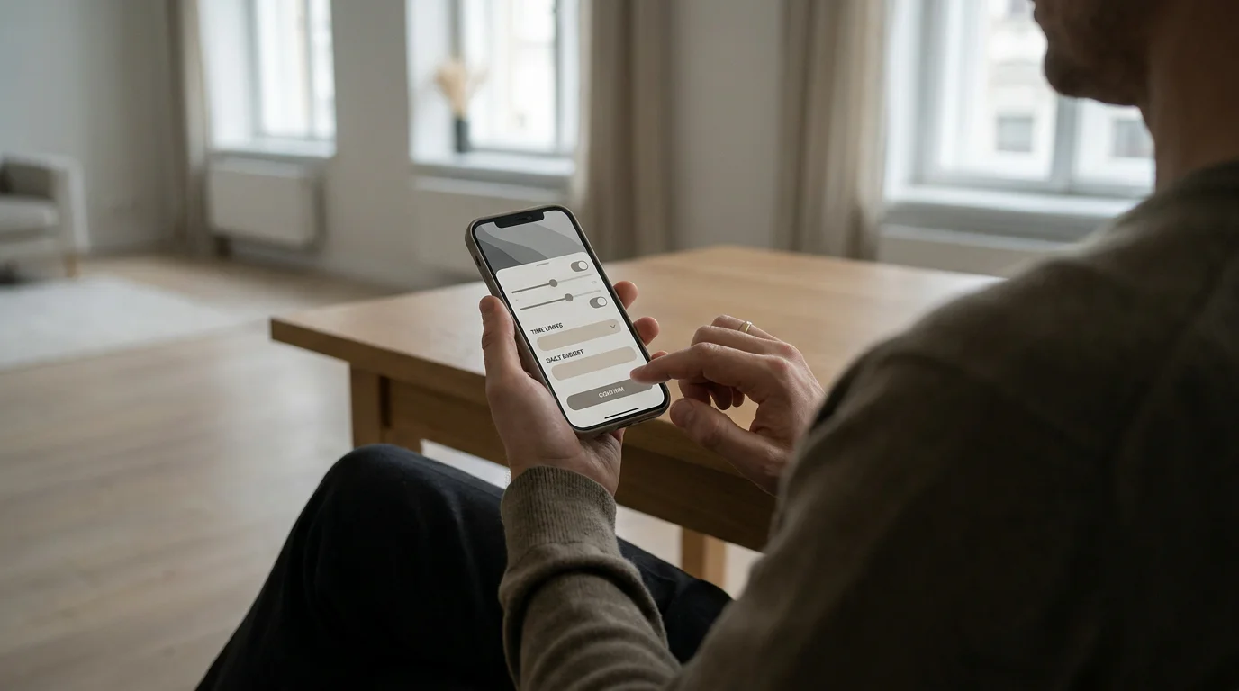 Configuración de límites de depósito en plataforma de apuestas regulada