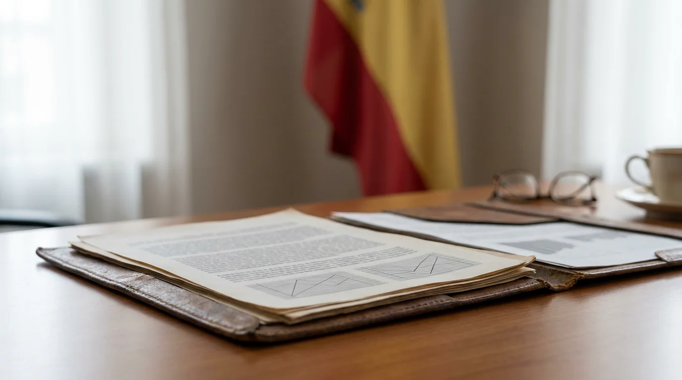 Documento oficial representando el marco regulatorio de apuestas en España