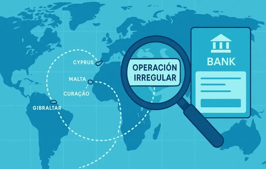 Sistema de rastreo de Hacienda para transferencias internacionales a casas de apuestas